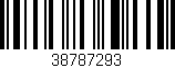 Código de barras (EAN, GTIN, SKU, ISBN): '38787293'