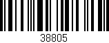 Código de barras (EAN, GTIN, SKU, ISBN): '38805'