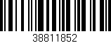Código de barras (EAN, GTIN, SKU, ISBN): '38811852'