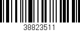 Código de barras (EAN, GTIN, SKU, ISBN): '38823511'