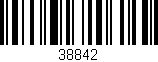 Código de barras (EAN, GTIN, SKU, ISBN): '38842'