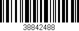 Código de barras (EAN, GTIN, SKU, ISBN): '38842488'