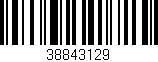 Código de barras (EAN, GTIN, SKU, ISBN): '38843129'