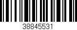 Código de barras (EAN, GTIN, SKU, ISBN): '38845531'