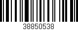 Código de barras (EAN, GTIN, SKU, ISBN): '38850538'
