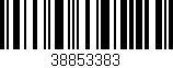 Código de barras (EAN, GTIN, SKU, ISBN): '38853383'