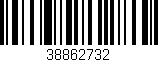 Código de barras (EAN, GTIN, SKU, ISBN): '38862732'