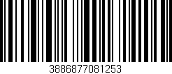 Código de barras (EAN, GTIN, SKU, ISBN): '3886877081253'