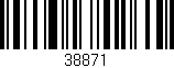 Código de barras (EAN, GTIN, SKU, ISBN): '38871'