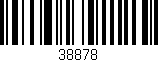Código de barras (EAN, GTIN, SKU, ISBN): '38878'