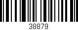 Código de barras (EAN, GTIN, SKU, ISBN): '38879'