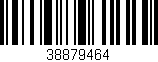 Código de barras (EAN, GTIN, SKU, ISBN): '38879464'