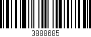 Código de barras (EAN, GTIN, SKU, ISBN): '3888685'