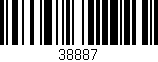 Código de barras (EAN, GTIN, SKU, ISBN): '38887'