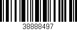 Código de barras (EAN, GTIN, SKU, ISBN): '38888497'