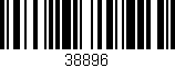 Código de barras (EAN, GTIN, SKU, ISBN): '38896'