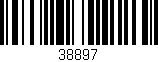 Código de barras (EAN, GTIN, SKU, ISBN): '38897'