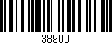 Código de barras (EAN, GTIN, SKU, ISBN): '38900'