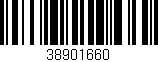Código de barras (EAN, GTIN, SKU, ISBN): '38901660'