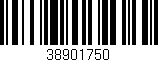 Código de barras (EAN, GTIN, SKU, ISBN): '38901750'