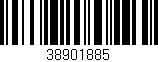 Código de barras (EAN, GTIN, SKU, ISBN): '38901885'