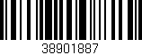 Código de barras (EAN, GTIN, SKU, ISBN): '38901887'