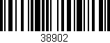Código de barras (EAN, GTIN, SKU, ISBN): '38902'