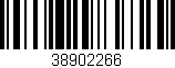 Código de barras (EAN, GTIN, SKU, ISBN): '38902266'