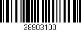 Código de barras (EAN, GTIN, SKU, ISBN): '38903100'