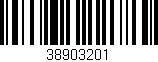 Código de barras (EAN, GTIN, SKU, ISBN): '38903201'