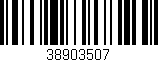 Código de barras (EAN, GTIN, SKU, ISBN): '38903507'