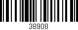 Código de barras (EAN, GTIN, SKU, ISBN): '38908'