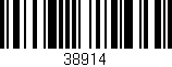Código de barras (EAN, GTIN, SKU, ISBN): '38914'