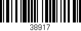 Código de barras (EAN, GTIN, SKU, ISBN): '38917'