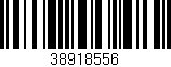 Código de barras (EAN, GTIN, SKU, ISBN): '38918556'