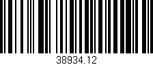 Código de barras (EAN, GTIN, SKU, ISBN): '38934.12'