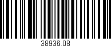Código de barras (EAN, GTIN, SKU, ISBN): '38936.08'