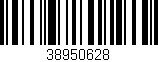 Código de barras (EAN, GTIN, SKU, ISBN): '38950628'