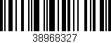 Código de barras (EAN, GTIN, SKU, ISBN): '38968327'