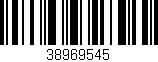 Código de barras (EAN, GTIN, SKU, ISBN): '38969545'