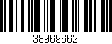 Código de barras (EAN, GTIN, SKU, ISBN): '38969662'