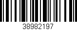 Código de barras (EAN, GTIN, SKU, ISBN): '38982197'