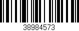 Código de barras (EAN, GTIN, SKU, ISBN): '38984573'