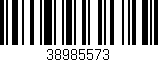 Código de barras (EAN, GTIN, SKU, ISBN): '38985573'