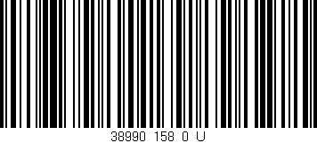 Código de barras (EAN, GTIN, SKU, ISBN): '38990_158_0_U'