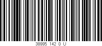 Código de barras (EAN, GTIN, SKU, ISBN): '38995_142_0_U'
