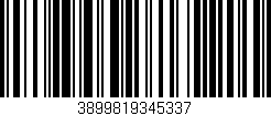Código de barras (EAN, GTIN, SKU, ISBN): '3899819345337'