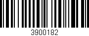 Código de barras (EAN, GTIN, SKU, ISBN): '3900182'