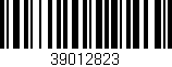 Código de barras (EAN, GTIN, SKU, ISBN): '39012823'