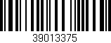 Código de barras (EAN, GTIN, SKU, ISBN): '39013375'